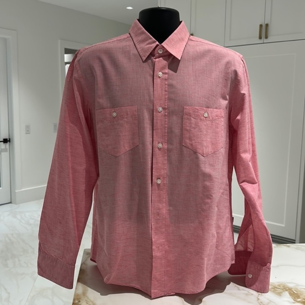 Men's Pink Dress Shirt